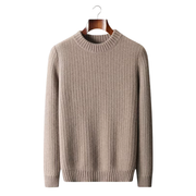 Men's Premium Cashmere Jumper – 100% Cashmere Round Neck