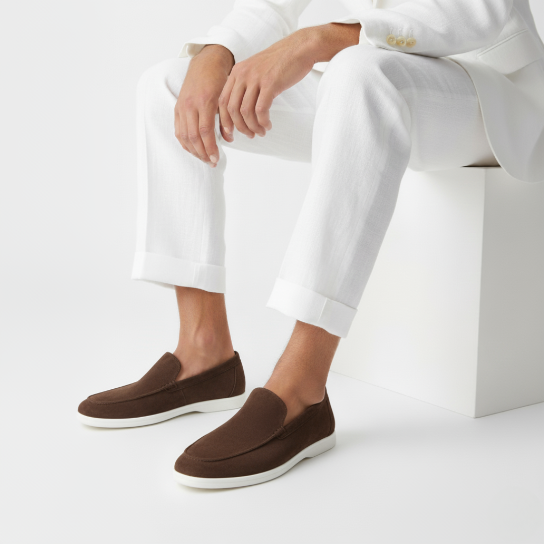 Mocasines de Ante Hombre Premium – Mocasines Elegantes y Cómodos
