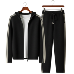 Men's 100% Cashmere Tracksuit - Two-Piece Matching Lounge Set