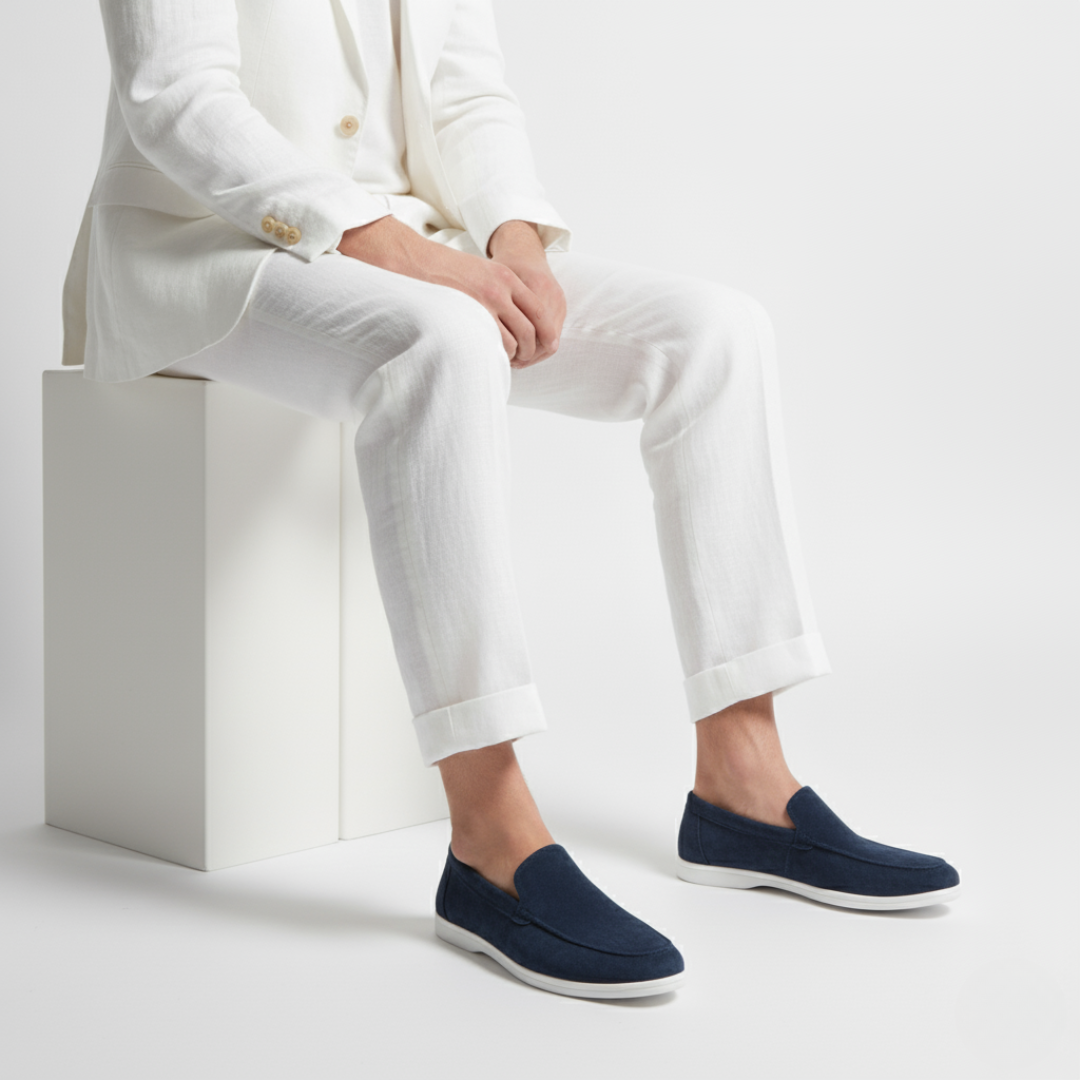 Mocasines de Ante Hombre Premium – Mocasines Elegantes y Cómodos