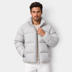 Chaqueta Acolchada Corta Unisex Ligera para Invierno
