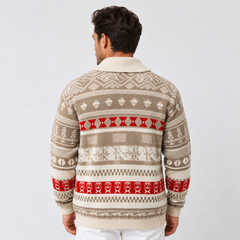 Men's Casual Knit Sweater - Fall Pullover