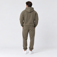Men's Chunky Knit 2-Piece Set - Casual Winter Lounge Set