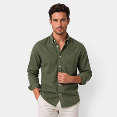 Men's Casual Relaxed Fit Long Sleeve Shirt