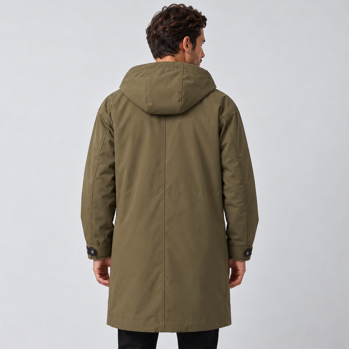 Chaqueta Impermeable Hombre Ligera con Capucha