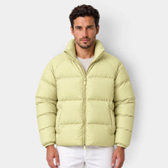Chaqueta Acolchada Corta Unisex Ligera para Invierno