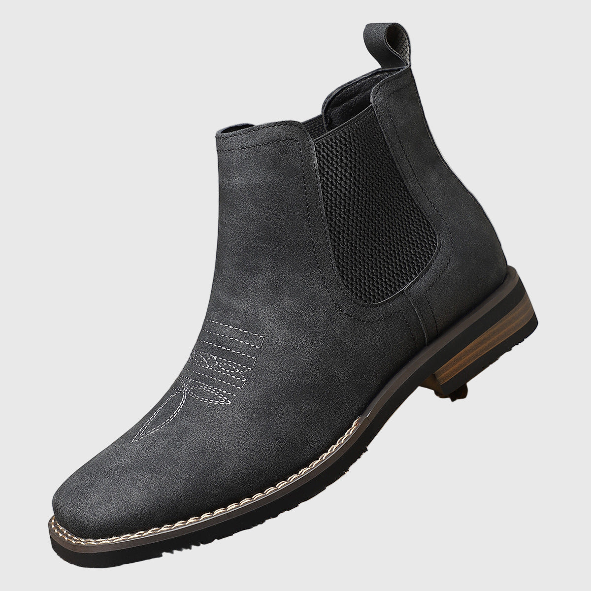 Botines Chelsea para Hombre con Elásticos Laterales