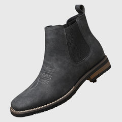 Men's Chelsea Boots - Elastic Side Panels, Pull-On