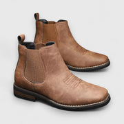 Botines Chelsea para Hombre con Elásticos Laterales
