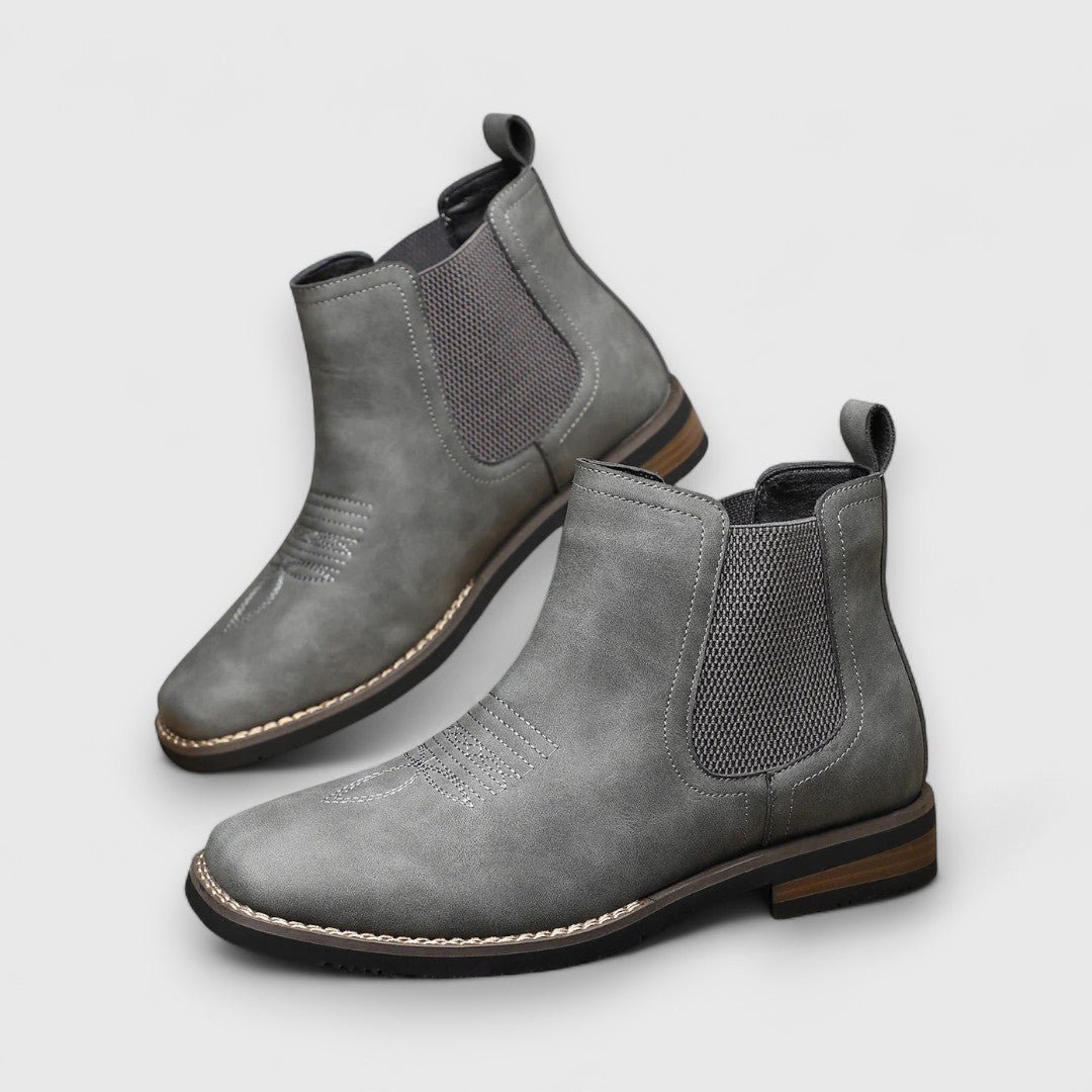 Botines Chelsea para Hombre con Elásticos Laterales