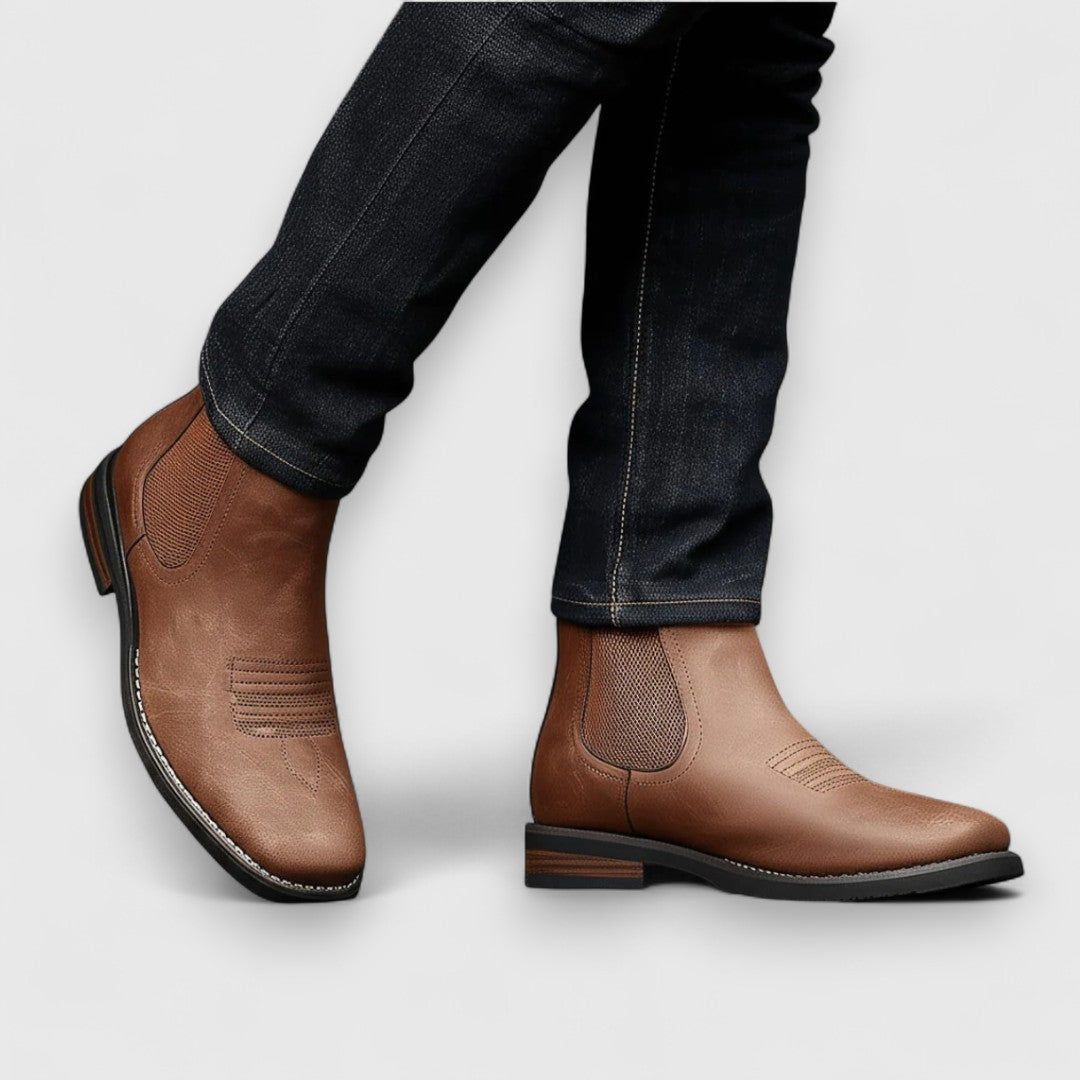 Botines Chelsea para Hombre con Elásticos Laterales