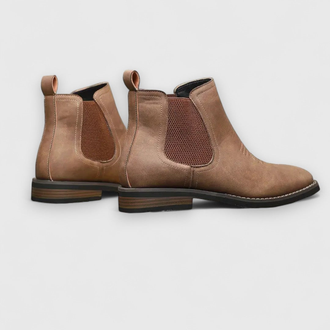 Botines Chelsea para Hombre con Elásticos Laterales