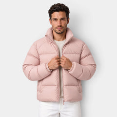Chaqueta Acolchada Corta Unisex Ligera para Invierno