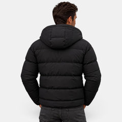 Chaqueta Acolchada Confort para Hombre con Capucha