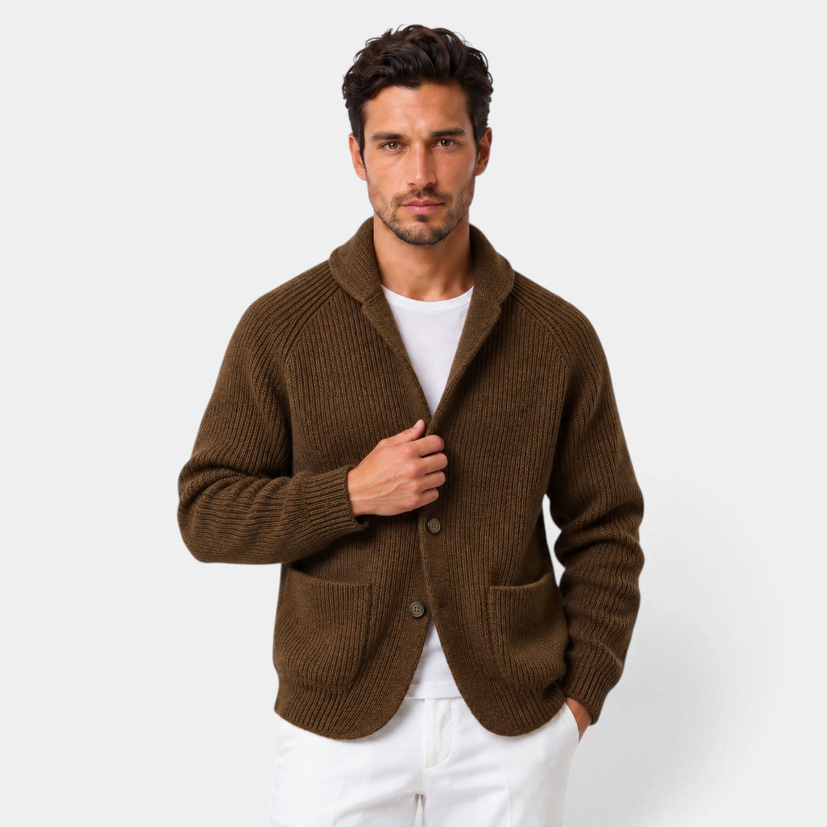Cárdigan de Lana Canalé para Hombre