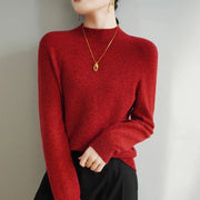 Jersey Mujer de Merino Cuello Alto
