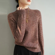 Jersey Mujer de Merino Cuello Alto