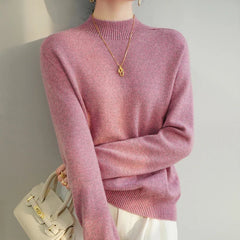 Women's Merino Wool Turtleneck Sweater