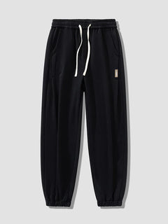 Men's joggers with elastic cuffs and adjustable drawstring
