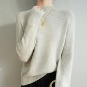 Jersey Mujer de Merino Cuello Alto