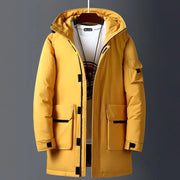 Parka Hombre de Lana de Cordero con Capucha