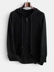 Premium Cashmere Hooded Vest – 100% Cashmere