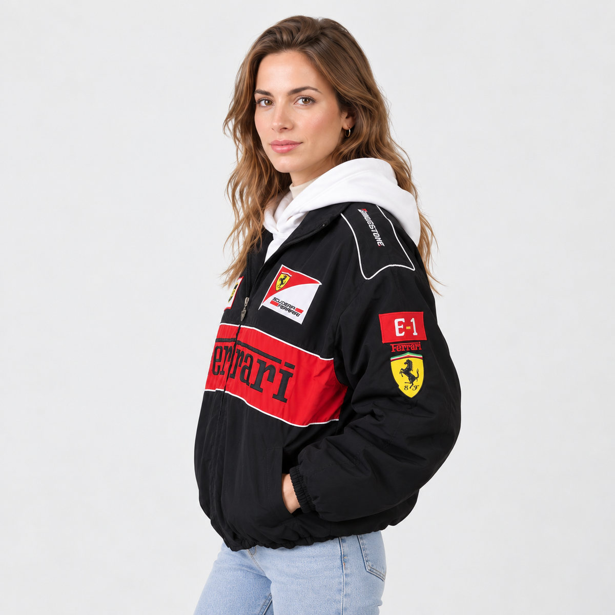 Unisex Retro Racing Jacket - Vintage Motorsport Style