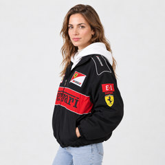 Unisex Retro Racing Jacket - Vintage Motorsport Style