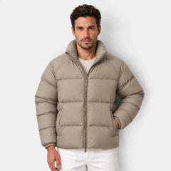 Chaqueta Acolchada Corta Unisex Ligera para Invierno