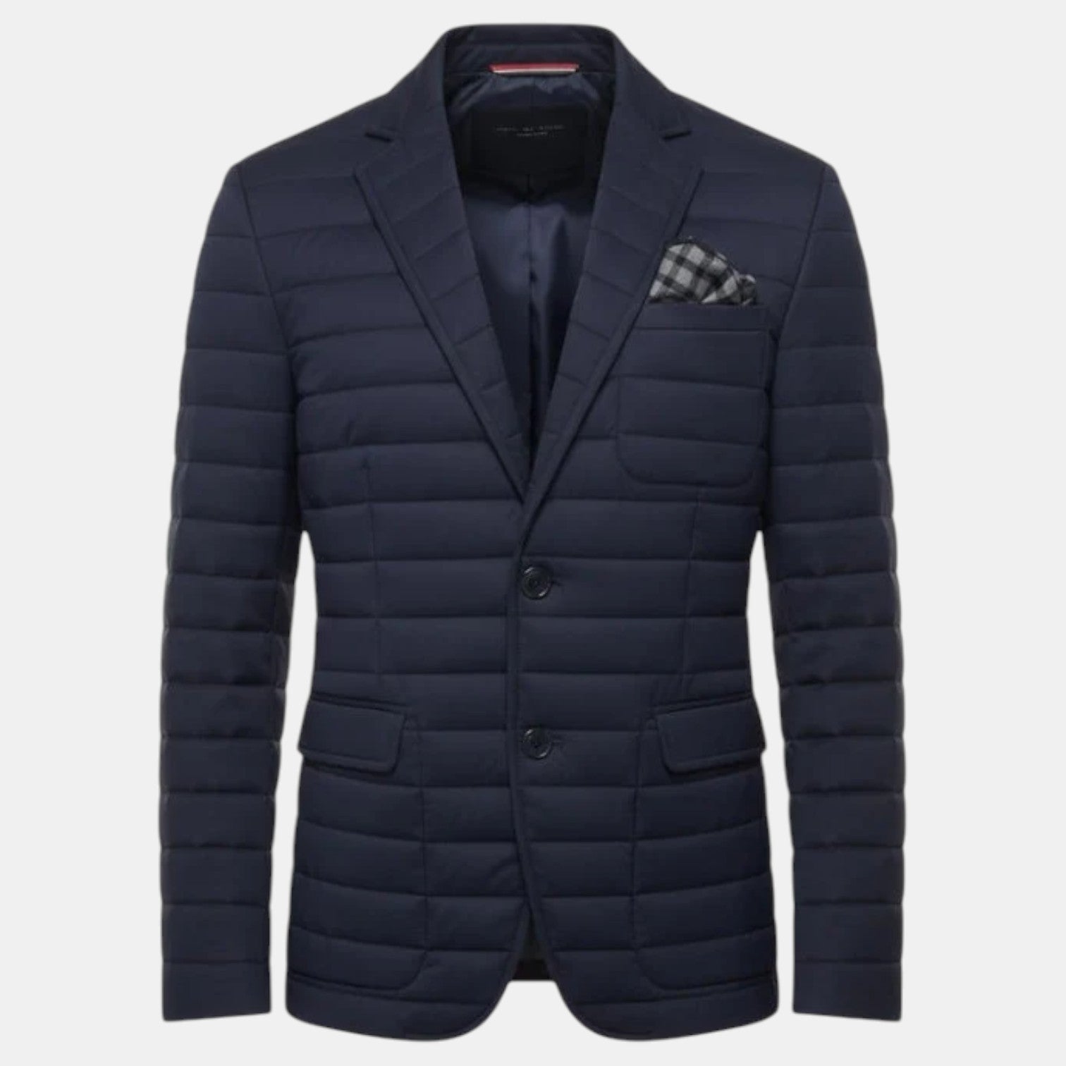 Men's Premium Quilted Blazer - Lightweight Cotton Jacket for Autumn and Winter