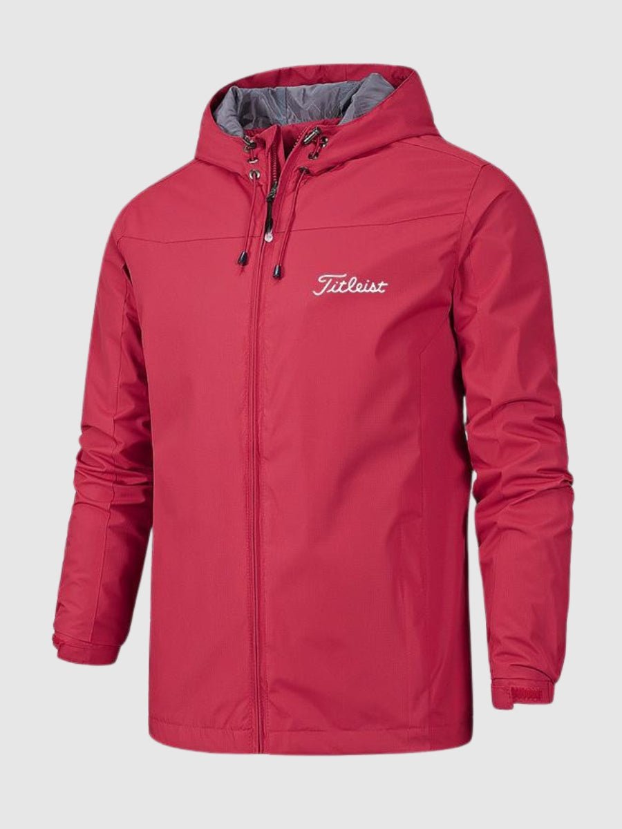Men's Waterproof Hooded Jacket - Windbreaker