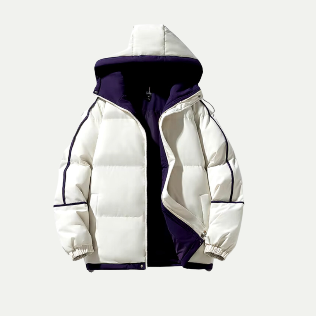 Parka Hombre Acolchado con Capucha