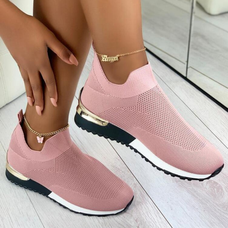 Zapatillas Ortopédicas para Mujer con Soporte de Arco y Horma Ancha