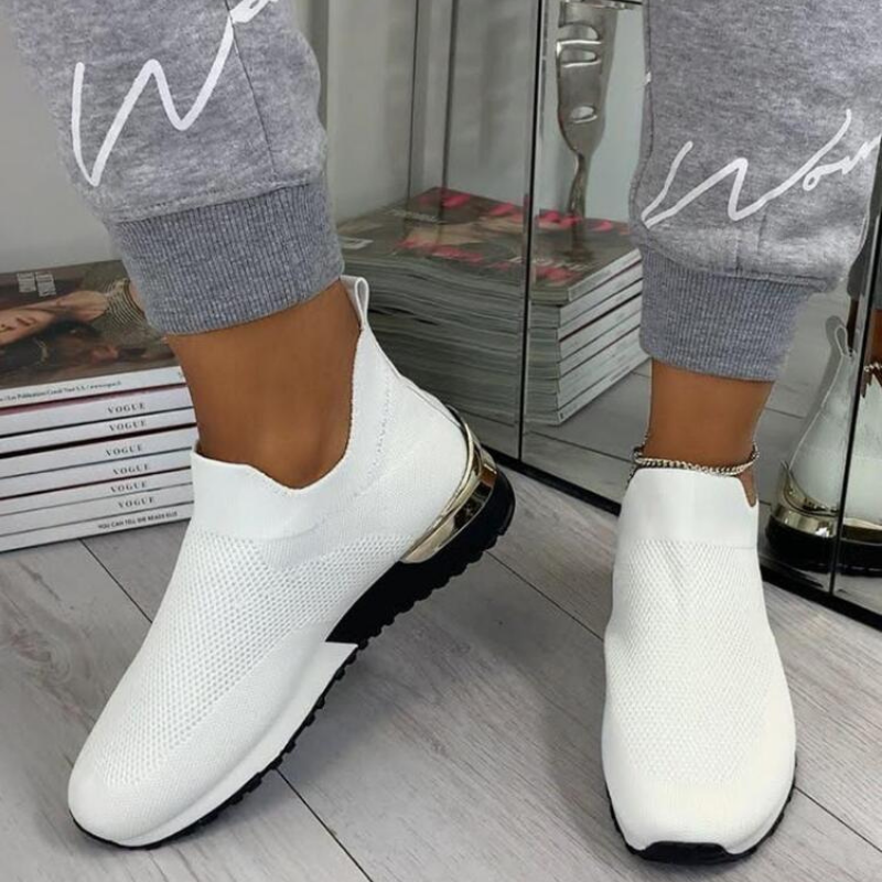 Zapatillas Ortopédicas para Mujer con Soporte de Arco y Horma Ancha