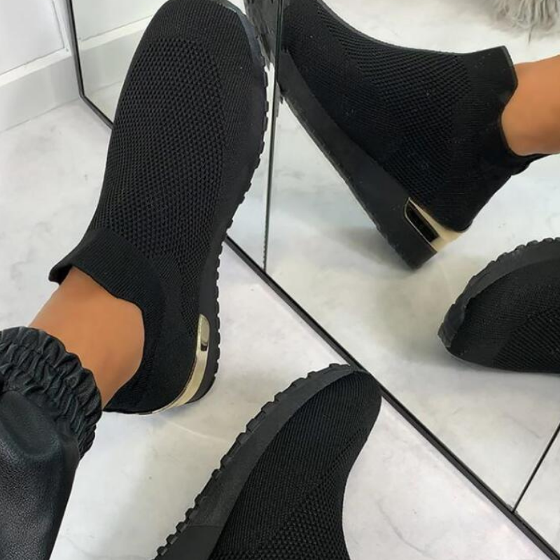 Zapatillas Ortopédicas para Mujer con Soporte de Arco y Horma Ancha