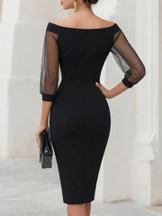Vestido Invitada de Boda Midi Elegante
