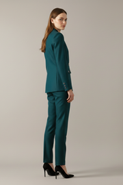 Conjunto Blazer y Pantalón Recto Mujer – Un Botón