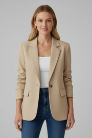 Blazer Solapa Clásica Mujer