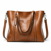 Elegant Women's Genuine Leather Crossbody Bag