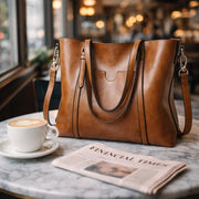 Elegant Women's Genuine Leather Crossbody Bag