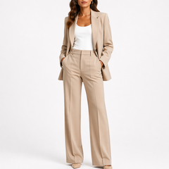 Conjunto Mujer Blazer Pantalón Recto
