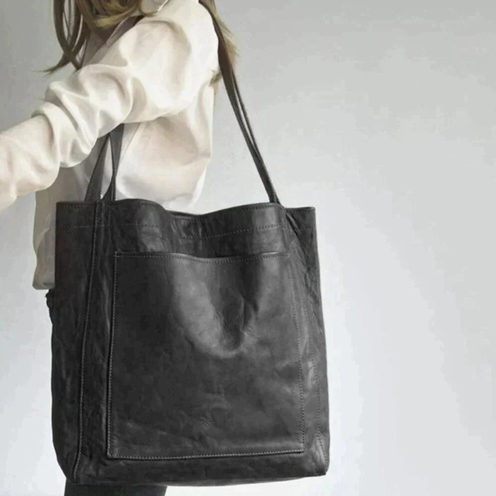 Bolso de Mano para Mujer en Cuero Sintético con Correa Ajustable
