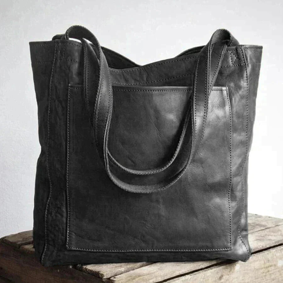 Bolso de Mano para Mujer en Cuero Sintético con Correa Ajustable