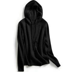 Sudadera Mujer Clásica de Cachemira con Capucha