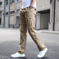 Men's Organic Cotton Cargo Pants - Utility Pockets