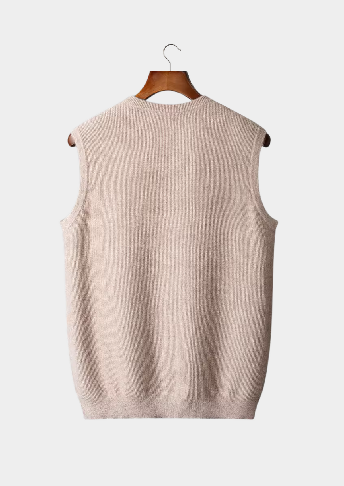 Chaleco de Cashmere Premium – 100% Cashmere Cuello Redondo