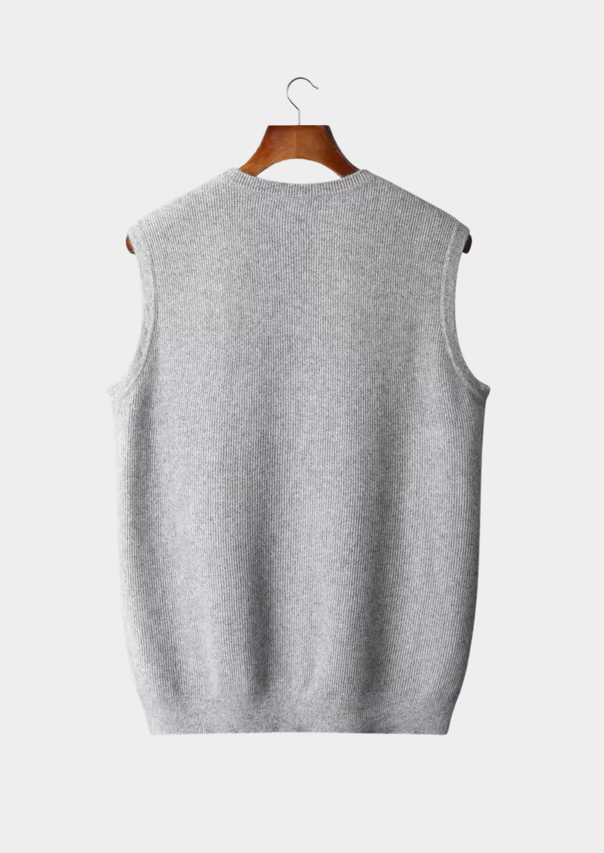 Chaleco de Cashmere Premium – 100% Cashmere Cuello Redondo