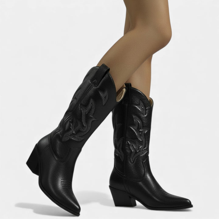 Botines de Tacón Medio Mujer - Elegantes, Cómodos y de Moda