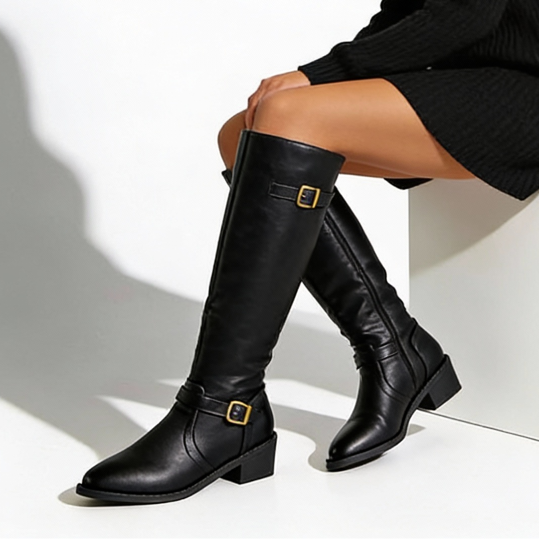 Botas Altas Premium para Mujer - Calzado de Lujo, Elegancia