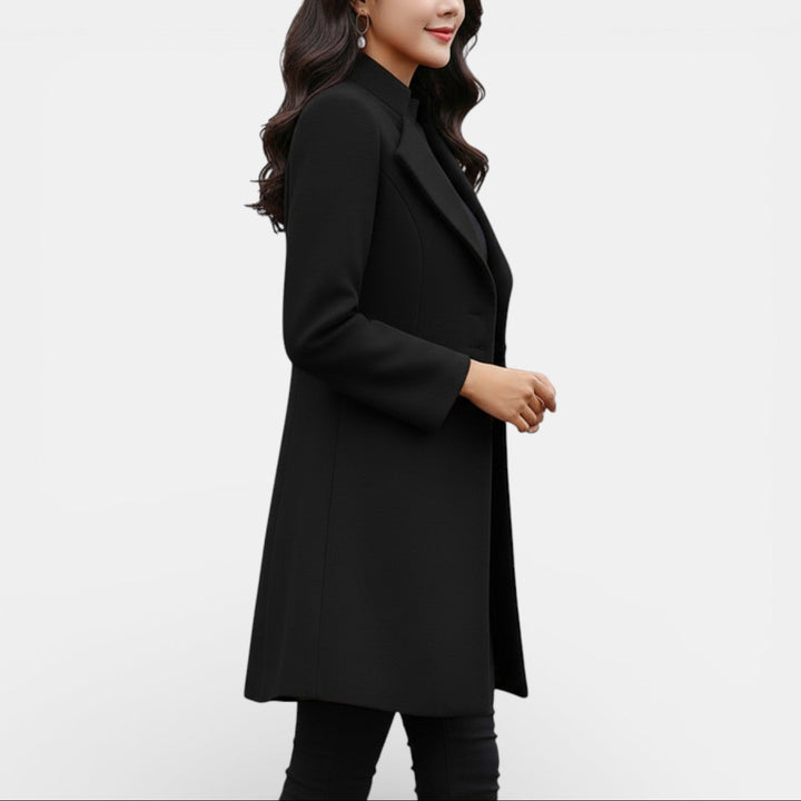 Abrigo Largo Entallado para Mujer